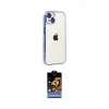 ieg™ iPhone 15 Kılıf Vadi Minimal - Siyah Buffer Hayalet Cam Ekran Koruyucu