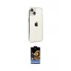 ieg™ iPhone 15 Kılıf Vadi Minimal - Siyah Buffer Hayalet Cam Ekran Koruyucu