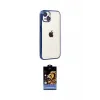 ieg™ iPhone 15 Kılıf Vadi Minimal - Siyah Buffer Hayalet Cam Ekran Koruyucu