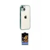 ieg™ iPhone 15 Kılıf Vadi Minimal - Siyah Buffer Hayalet Cam Ekran Koruyucu