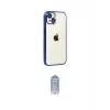 ieg™ iPhone 15 Kılıf Vadi Minimal - Siyah Joko Magic 5D Cam