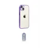 ieg™ iPhone 15 Kılıf Vadi Minimal - Siyah Joko Magic 5D Cam