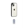 ieg™ iPhone 15 Kılıf Vadi Minimal - Siyah Joko Magic 5D Cam