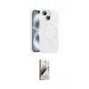 ieg™ iPhone 15 Kılıf Yankı Form Serisi - Siyah Bilvis 3D Mat Cam Ekran Koruyucu
