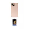 ieg™ iPhone 15 Kılıf Yankı Serisi - Siyah Buffer Hayalet Cam Ekran Koruyucu