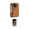 ieg™ iPhone 15 Kılıf Zirve Modern Prime - Siyah Buffer Hayalet Cam Ekran Koruyucu