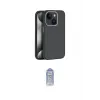 ieg™ iPhone 15 Kılıf Zirve Modern Prime - Siyah Joko Magic 5D Cam