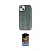 ieg™ iPhone 15 Kılıf Zirve Yansıma Serisi - Siyah Buffer Hayalet Cam Ekran Koruyucu