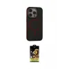 ieg™ iPhone 15 Pro Kılıf Ahenk Form Serisi - Siyah Buffer Cam Ekran Koruyucu