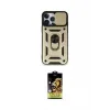 ieg™ iPhone 15 Pro Kılıf Ahenk Klasik - Siyah Buffer Cam Ekran Koruyucu