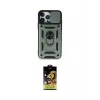 ieg™ iPhone 15 Pro Kılıf Ahenk Klasik - Siyah Buffer Cam Ekran Koruyucu