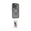 ieg™ iPhone 15 Pro Kılıf Ahenk Yansıma Özel Seri - Siyah Joko 5D Cam