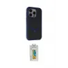 ieg™ iPhone 15 Pro Kılıf Ahenk Yansıma Özel Seri - Siyah Polymer Nano Ekran Koruyucu