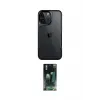 ieg™ iPhone 15 Pro Kılıf Akış Çizgi Koleksiyonu - Şeffaf 360 Full Body Arka Koruyucu