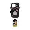 ieg™ iPhone 15 Pro Kılıf Akış Yansıma - Siyah Buffer Cam Ekran Koruyucu