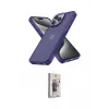 ieg™ iPhone 15 Pro Kılıf Atlas Form - Siyah Bilvis 3D Cam Ekran Koruyucu