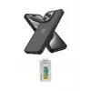ieg™ iPhone 15 Pro Kılıf Atlas Form - Siyah Polymer Nano Ekran Koruyucu