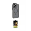 ieg™ iPhone 15 Pro Kılıf Çekirdek Yansıma Prime - Siyah Buffer Cam Ekran Koruyucu