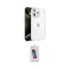 ieg™ iPhone 15 Pro Kılıf Doruk Doku Özel Seri - Siyah Joko 5D Cam