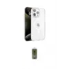 ieg™ iPhone 15 Pro Kılıf Doruk Doku Özel Seri - Siyah Joko Magic 5D Hayalet Cam
