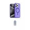 ieg™ iPhone 15 Pro Kılıf Eksen Doku Koleksiyonu - Siyah Joko Magic 5D Cam
