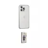 ieg™ iPhone 15 Pro Kılıf Eksen Form Serisi - Siyah Bilvis 3D Cam Ekran Koruyucu