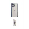 ieg™ iPhone 15 Pro Kılıf Eksen Form Serisi - Siyah Bilvis 3D Cam Ekran Koruyucu