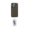 ieg™ iPhone 15 Pro Kılıf Eksen Işık - Siyah Joko 5D Cam