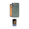 ieg™ iPhone 15 Pro Kılıf Kıvılcım Işık Serisi - Siyah Buffer Hayalet Cam Ekran Koruyucu