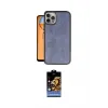 ieg™ iPhone 15 Pro Kılıf Kıvılcım Işık Serisi - Siyah Buffer Hayalet Cam Ekran Koruyucu