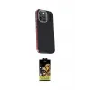 ieg™ iPhone 15 Pro Kılıf Kıvılcım Modern Özel Seri - Siyah Buffer Cam Ekran Koruyucu