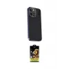 ieg™ iPhone 15 Pro Kılıf Kıvılcım Modern Özel Seri - Siyah Buffer Cam Ekran Koruyucu