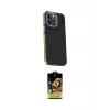ieg™ iPhone 15 Pro Kılıf Kıvılcım Modern Özel Seri - Siyah Buffer Cam Ekran Koruyucu