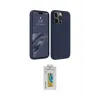 ieg™ iPhone 15 Pro Kılıf Kozmos Yansıma Özel Seri - Siyah Polymer Nano Ekran Koruyucu