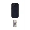 ieg™ iPhone 15 Pro Kılıf Kutup Serisi - Siyah Bilvis 3D Cam Ekran Koruyucu