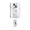 ieg™ iPhone 15 Pro Kılıf Nova Doku - Şeffaf Pasifik Cam Ekran Koruyucu