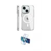 ieg™ iPhone 15 Pro Kılıf Nova Doku - Siyah 3D Antistatik Cam Ekran Koruyucu