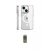 ieg™ iPhone 15 Pro Kılıf Nova Doku - Siyah Joko Magic 5D Hayalet Cam