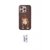 ieg™ iPhone 15 Pro Kılıf Nova Form Koleksiyonu - Siyah Bilvis 0.18mm Plus Cam Ekran Koruyucu