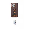 ieg™ iPhone 15 Pro Kılıf Nova Form Koleksiyonu - Siyah Bilvis 0.18mm Plus Cam Ekran Koruyucu