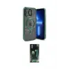 ieg™ iPhone 15 Pro Kılıf Nova Işık Özel Seri - Şeffaf 360 Full Body Arka Koruyucu