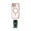 ieg™ iPhone 15 Pro Kılıf Nova Işık Özel Seri - Şeffaf 360 Full Body Arka Koruyucu