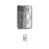ieg™ iPhone 15 Pro Kılıf Nova Işık Özel Seri - Siyah Bilvis 0.18mm Plus Cam Ekran Koruyucu