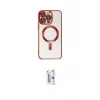 ieg™ iPhone 15 Pro Kılıf Nova Işık Özel Seri - Siyah Bilvis 0.18mm Plus Cam Ekran Koruyucu
