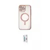 ieg™ iPhone 15 Pro Kılıf Nova Işık Özel Seri - Siyah Bilvis 0.18mm Plus Cam Ekran Koruyucu