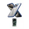 ieg™ iPhone 15 Pro Kılıf Nova Işık Serisi - Şeffaf 360 Full Body Arka Koruyucu