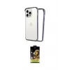ieg™ iPhone 15 Pro Kılıf Pusula Asil Koleksiyonu - Siyah Buffer Cam Ekran Koruyucu