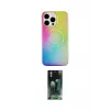 ieg™ iPhone 15 Pro Kılıf Pusula Form - Şeffaf 360 Full Body Arka Koruyucu