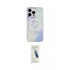 ieg™ iPhone 15 Pro Kılıf Pusula Form - Şeffaf Pasifik Cam Ekran Koruyucu