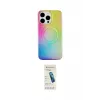 ieg™ iPhone 15 Pro Kılıf Pusula Form - Şeffaf Pasifik Cam Ekran Koruyucu